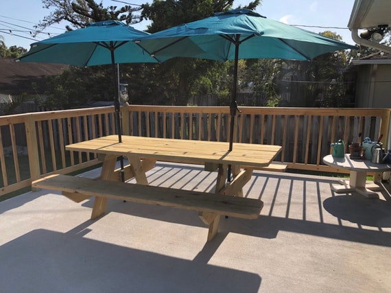 Picnic Table Custom Designs Etsy