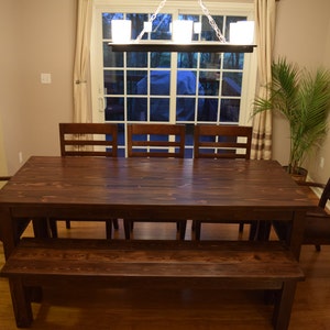 Custom Built Traditional Farmhouse Table image 1