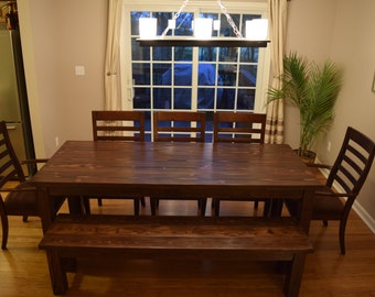 Custom Built - Traditional Farmhouse Table