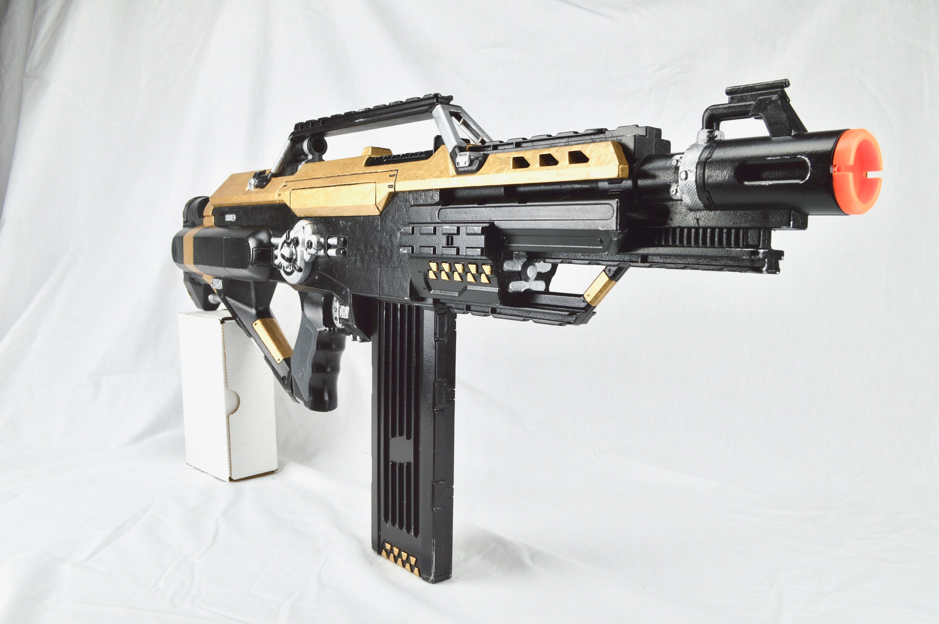 Custom Steampunk Nerf Gun Cosplay Prop Weapon Sniper Rifle