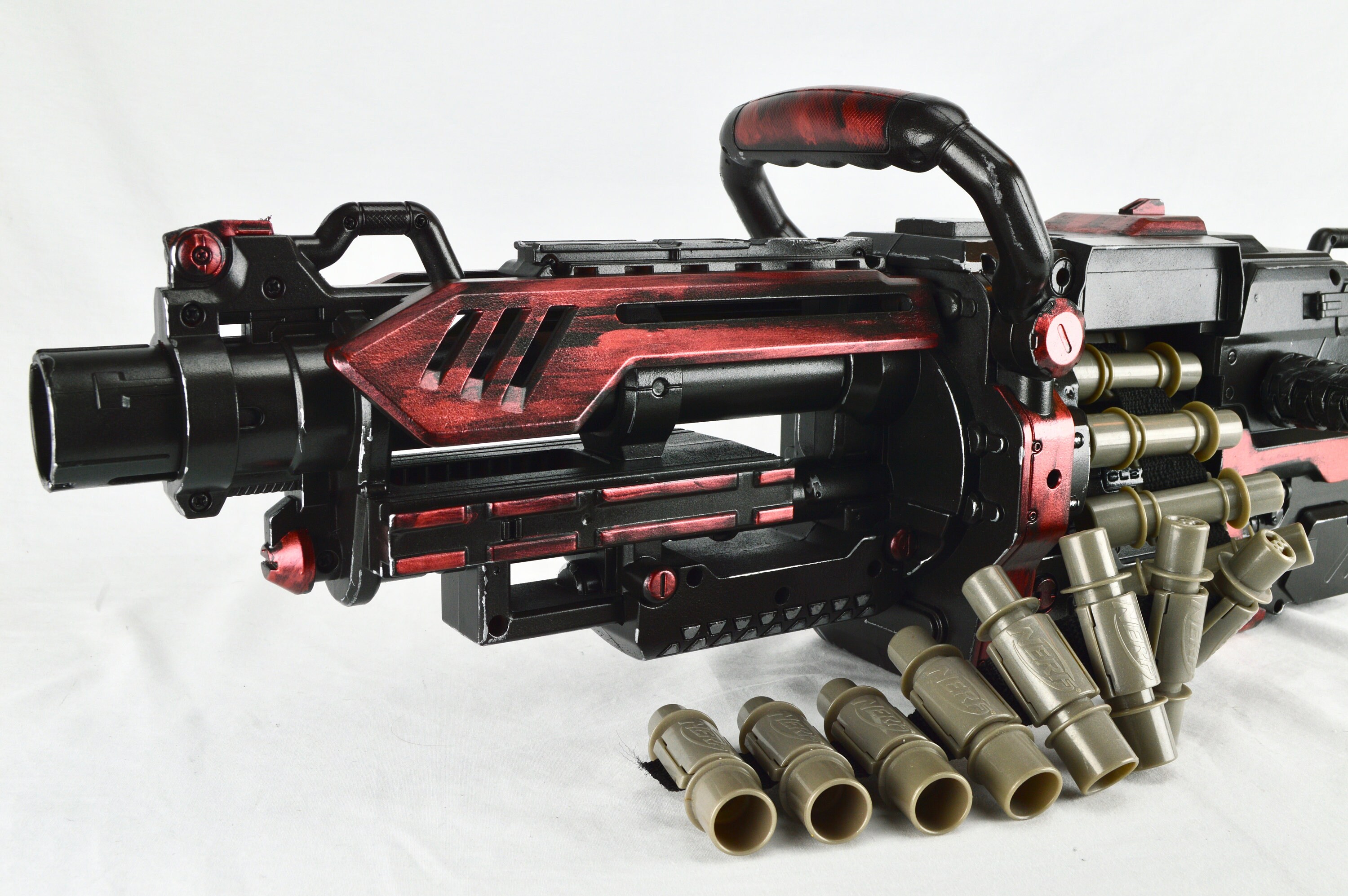 CRIMSON SALVO. Vulcan. Prop Blaster. Cosplay Weapon. - Etsy