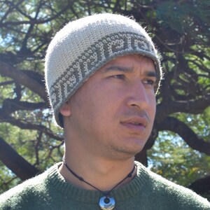 Crochet PATTERN, Crochet surf beanie pattern, men, women, TAPESTRY crochet, Geometric wave crochet motif, heavy worsted/10 ply wool blends