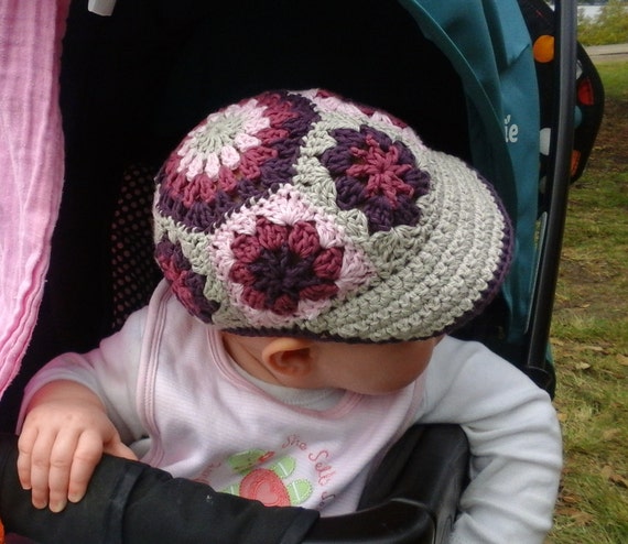Crochet PATTERN Crochet VISOR Hat 
