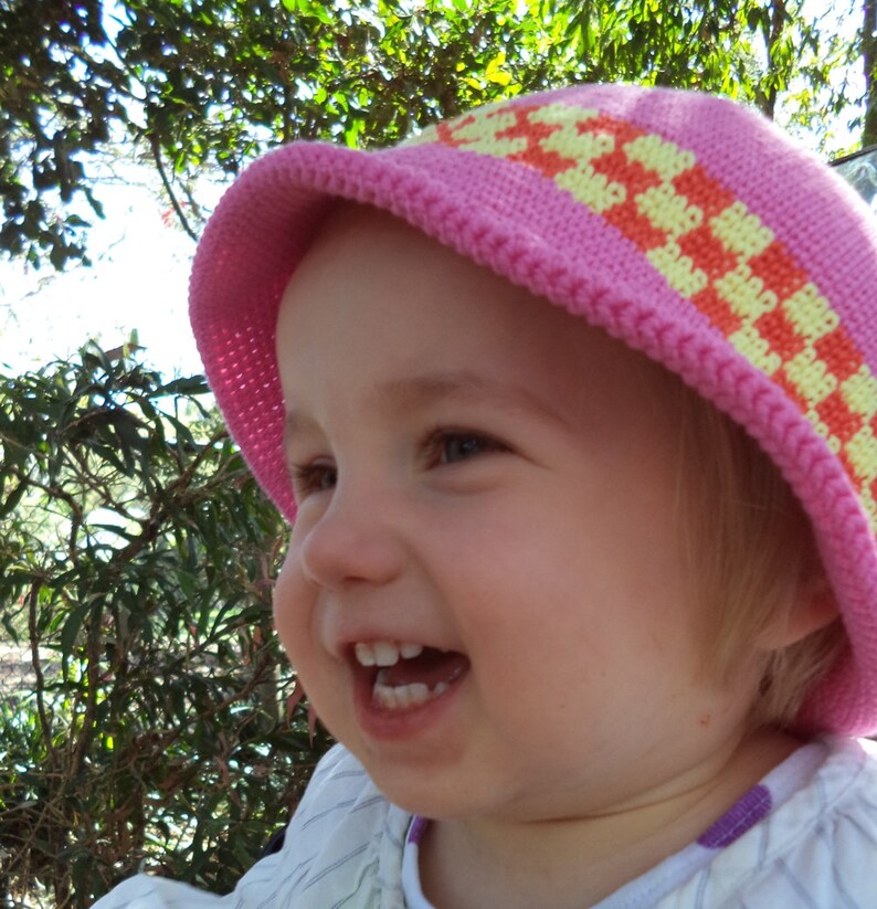 Crochet PATTERN Crochet Bucket Hat Pattern for Toddlers Etsy