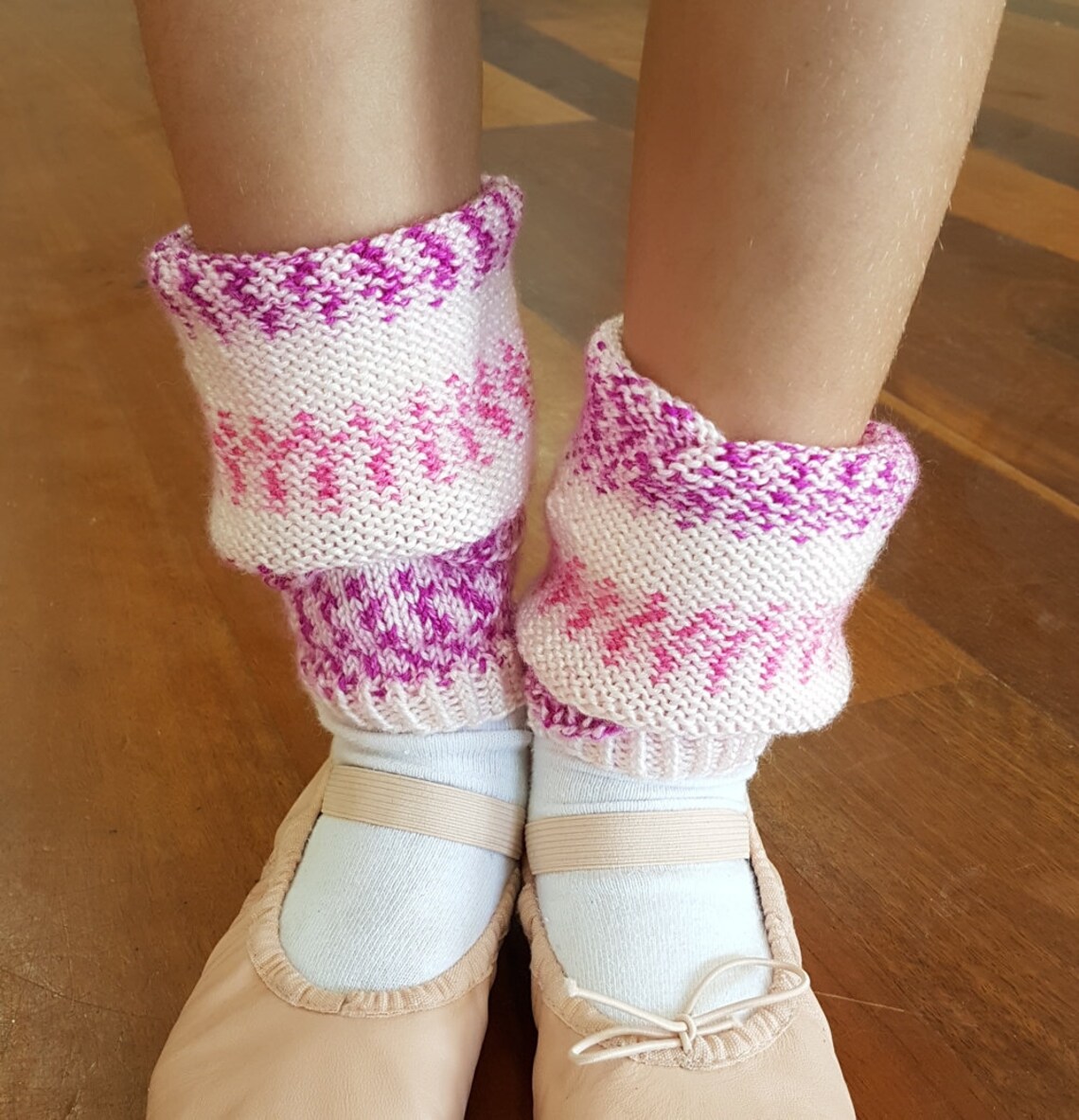 Knitting PATTERN Knit Leg Warmers for Kids 410 Years 4 Ply Etsy