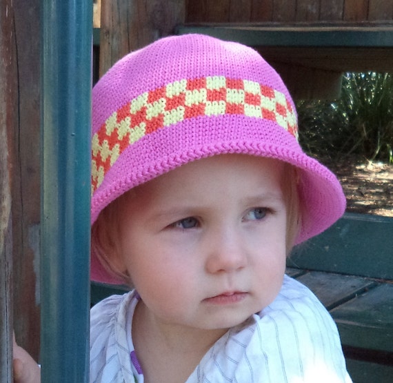 Crochet PATTERN Crochet Bucket Hat 