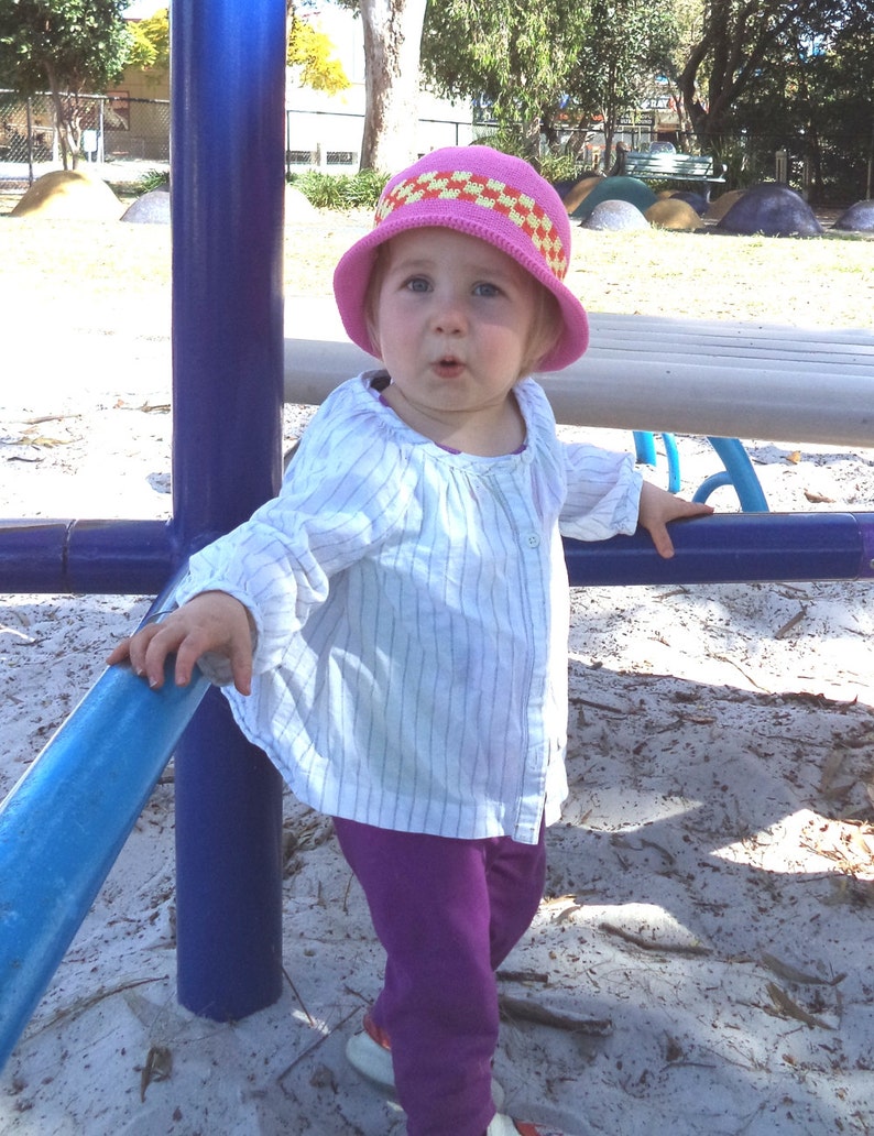 Crochet PATTERN Crochet Bucket Hat Pattern for Toddlers Etsy