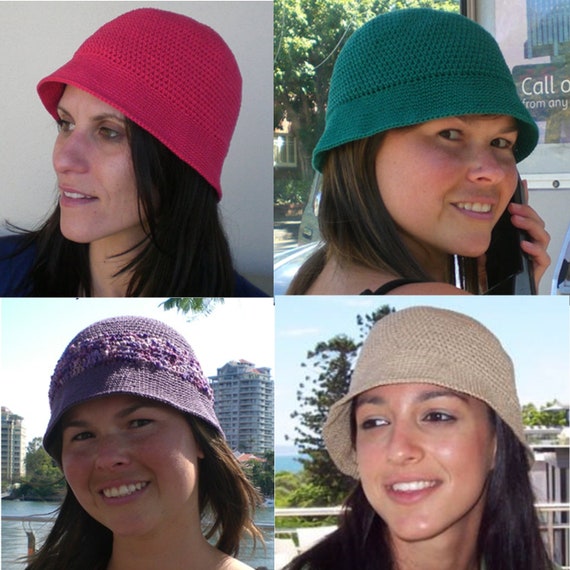 Crochet PATTERN Bucket Hat Pattern for 