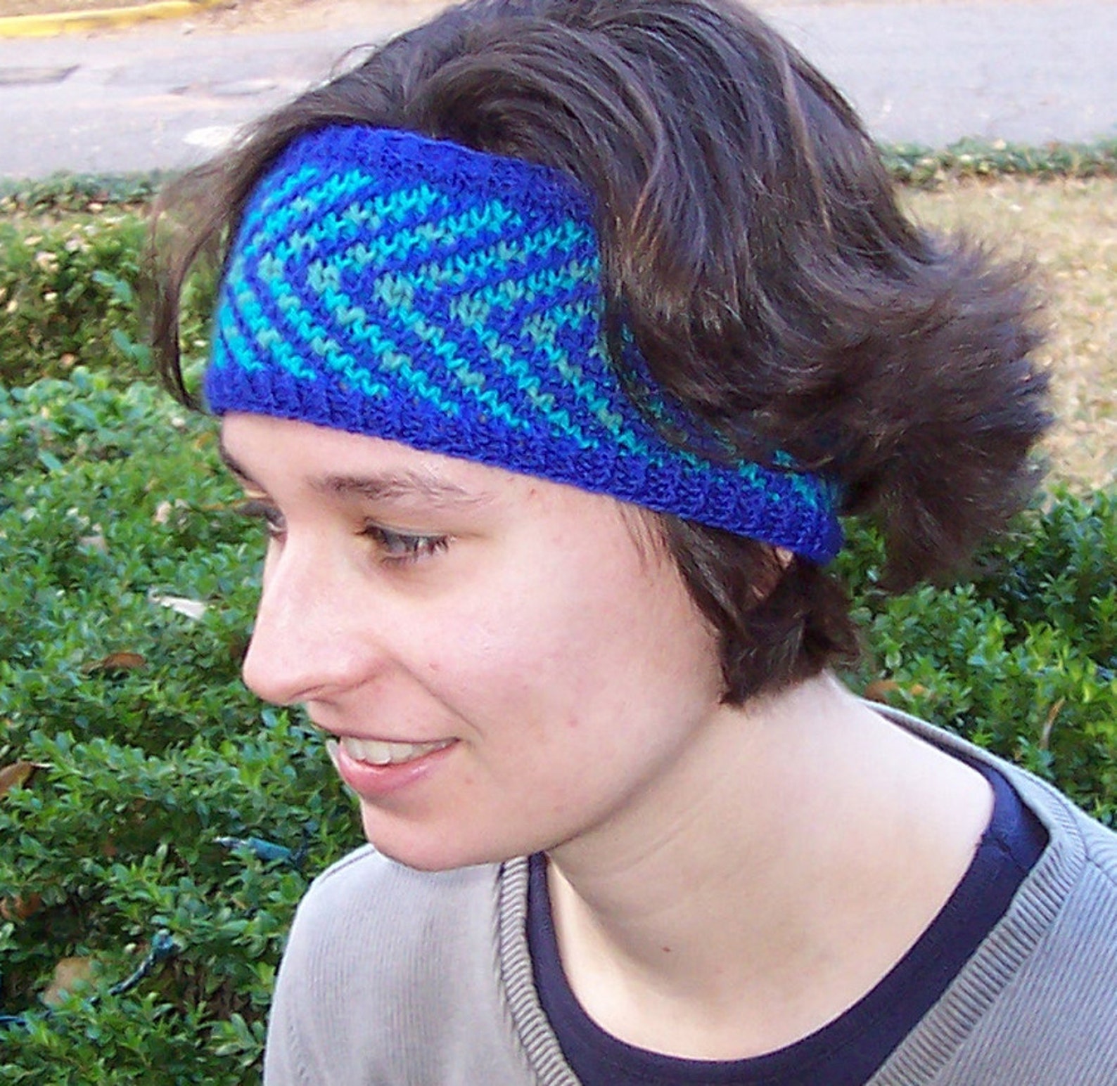 Knitting PATTERN, Knit Headband Pattern, Knit Earwarmer Pattern, Easy