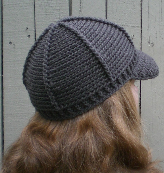 Crochet PATTERN Cap Hat With Bill 