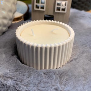 Container candle jagged tealight I Decoration I Gift I Souvenir | Candle | Sustainable | Scented candle I Jesin