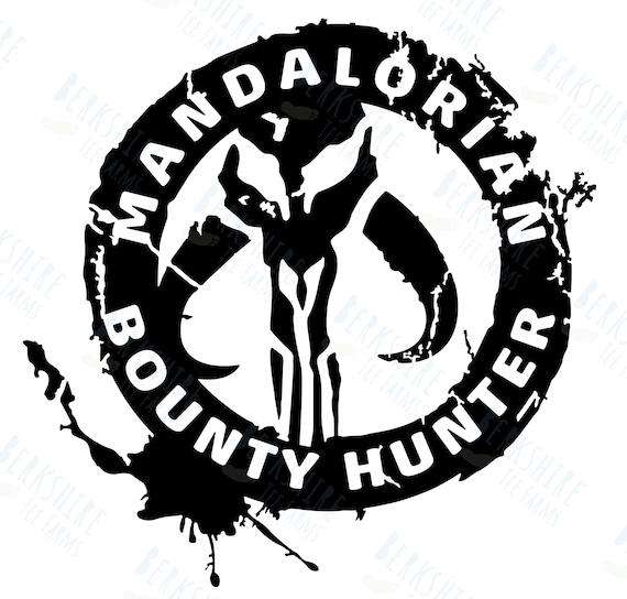 The Mandalorian Bounty Hunter Sticker - Etsy