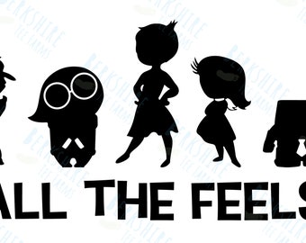 Inside Out &quot;All the Feels&quot; Sticker