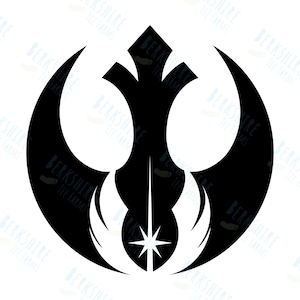 Star Wars Rebel Alliance and Jedi Order Sticker