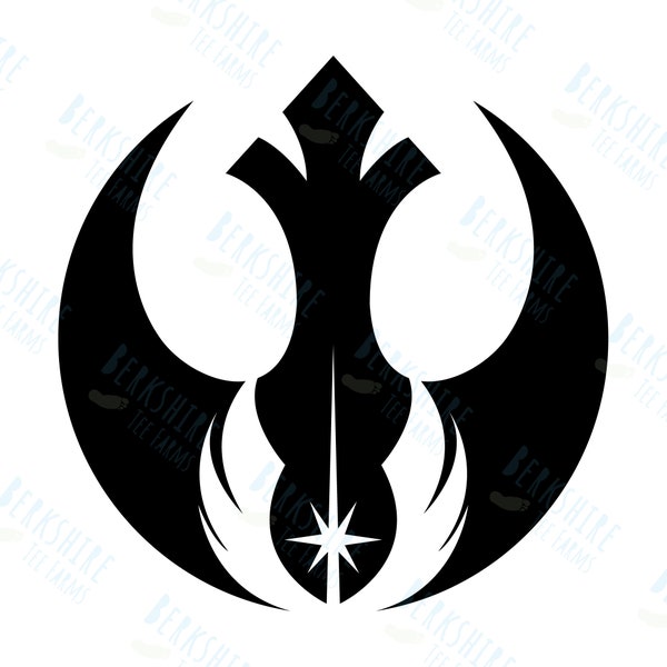 Star Wars Rebel Alliance and Jedi Order Sticker