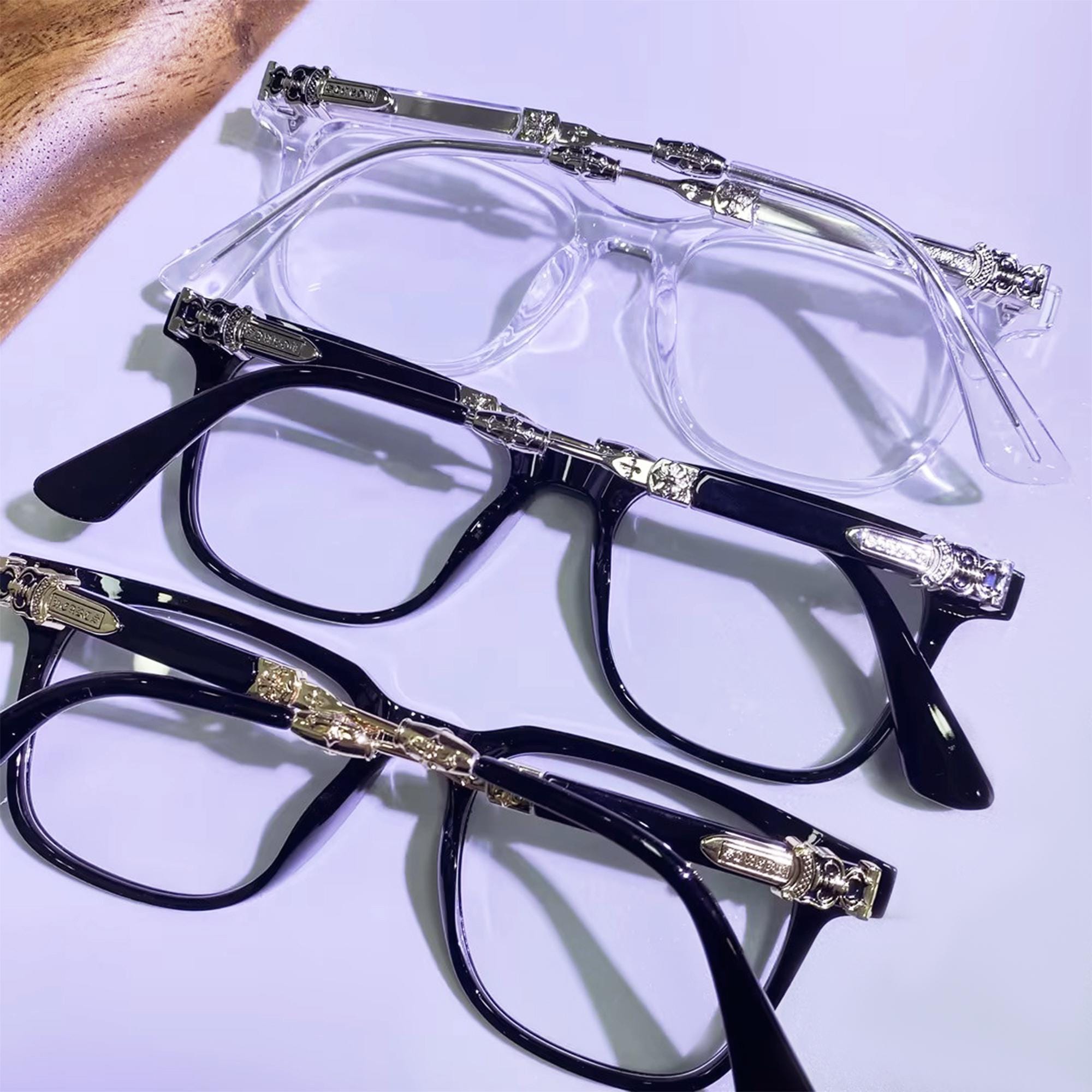 Chrome hearts style glasses - Etsy 日本 Chrome hearts style glasses - Etsy 日本