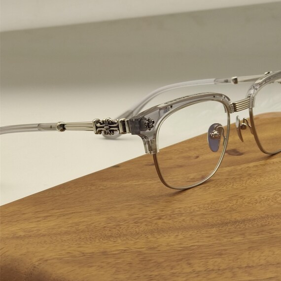 Silver Titanium Frame Glasses,Ray Light Glasses,s… - image 1