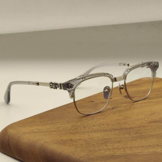 Silver Titanium Frame Glasses,Ray Light Glasses,s… - image 2