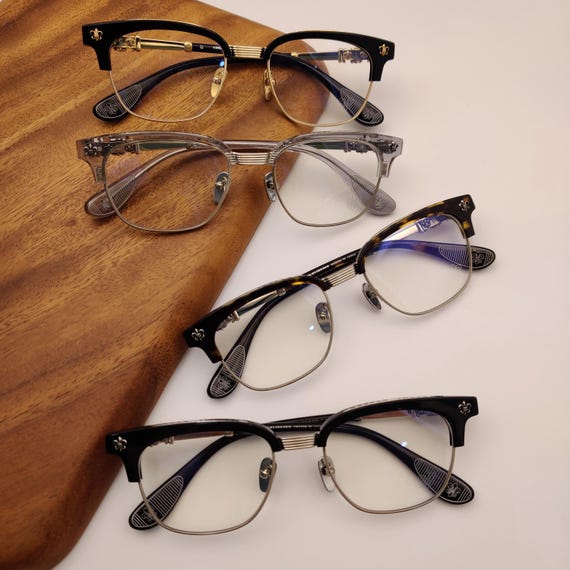 Silver Titanium Frame Glasses,Ray Light Glasses,s… - image 6