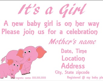 Baby Shower Invitation