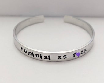 Feminist As Fuck Bracelet