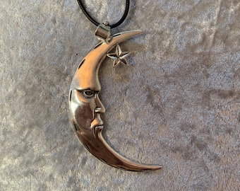 LARGE MOON PENDANT