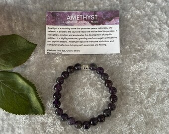 AMETHYST BRACELET