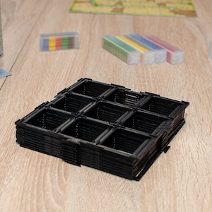 Carcassonne Tile Holder 3x3 (set of 10)