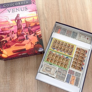 Concordia Venus Insert Organizer | Vertikal förvaring | Engelska/Tyska |