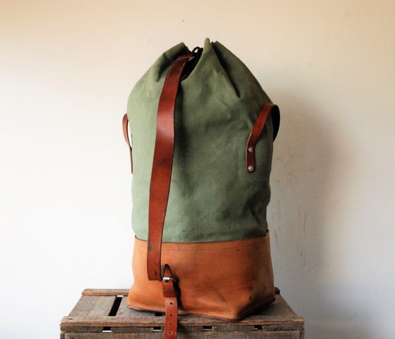 Swiss Army Duffle Bag Made of Canvas 