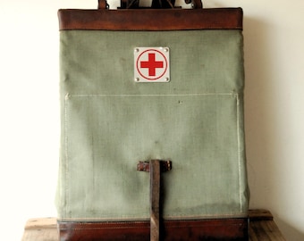 Mochila del ejército suizo - Primeros auxilios - Senderismo - Manbag - Bushcraft - Al aire libre