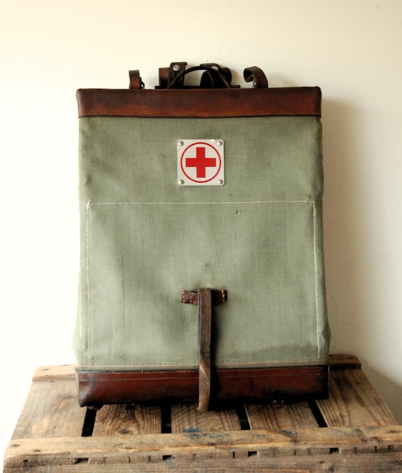 Swiss Army Backpack Rucksack First Aid Hiking Manbag