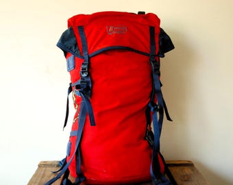 Berghaus Vector Alpine Climbing rucksack Mountaineering backpack from the 80s vintage canvas alpini alpinism