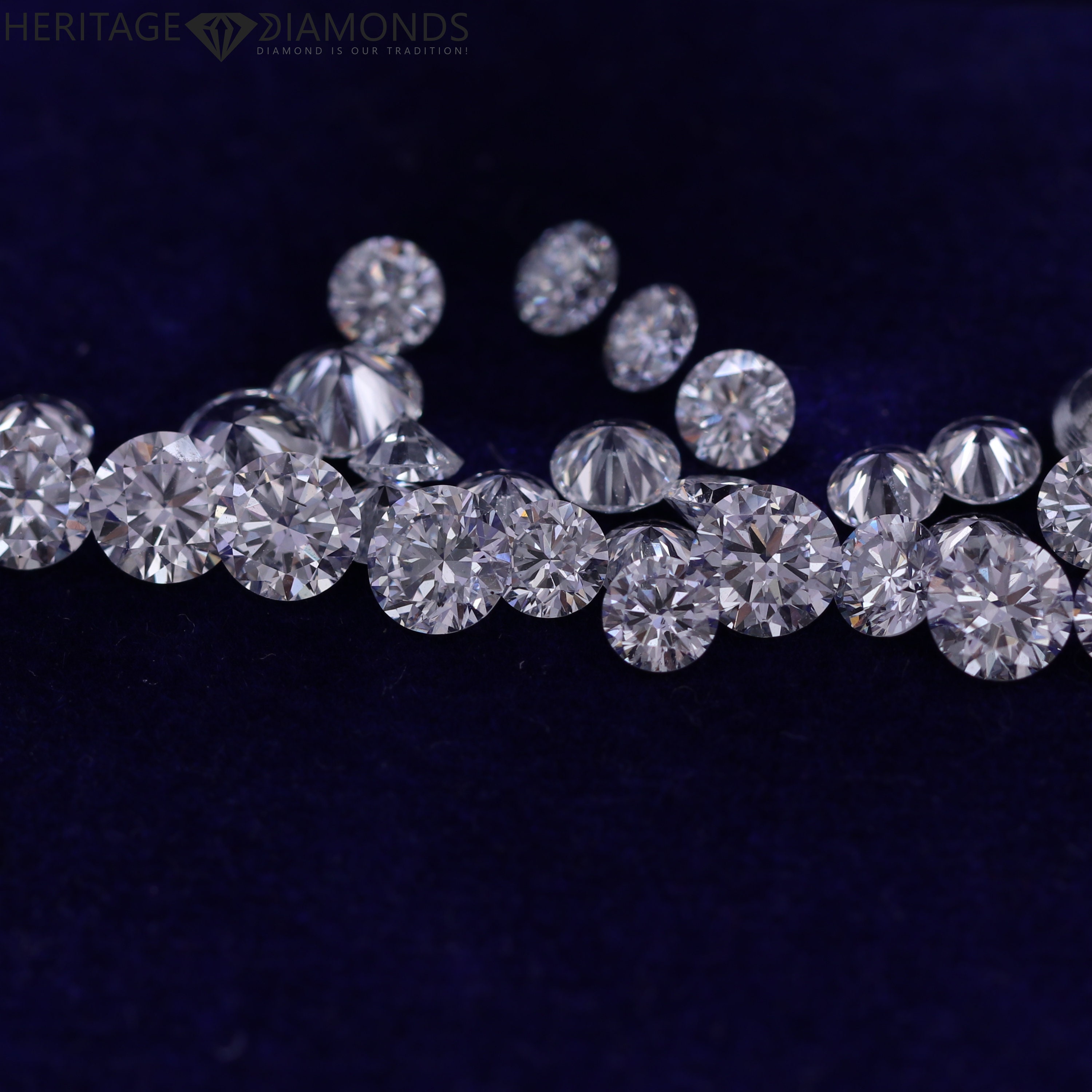 Loose Diamonds 0.90mm 100 Natural Real Round Brilliant Cut Etsy
