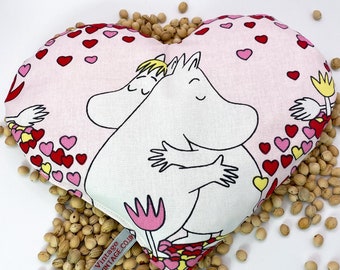 Thermal Pillow - Moomins - Cherry Stone Heat Pack - Hot/Cold Pack - Natural Pain Relief - Hot Water Bottle
