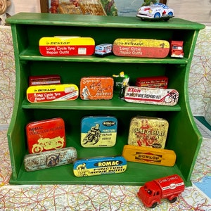 Vintage Bike Puncture Kits - Vintage Tins - Cycling Collectable - Sports Collectable