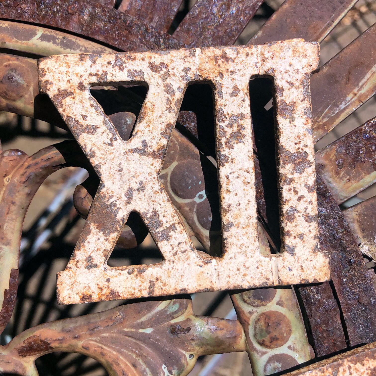 Vintage Cast Iron Numbers Roman Numerals House Number Etsy UK