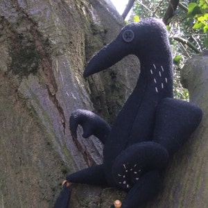 Raven/Crow Hauntie pdf pattern