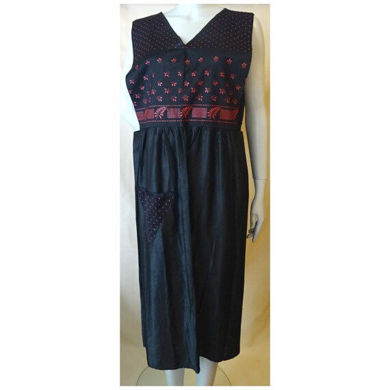 Vintage 1930s/30s Cotton Chore Day DRESS French An