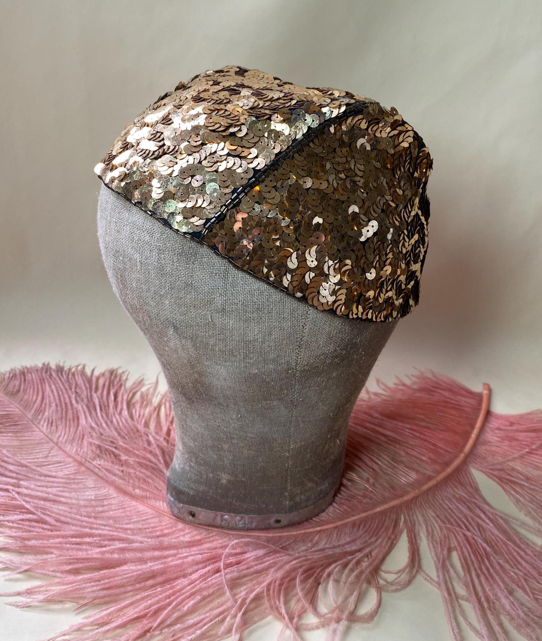 帽子 if six was nine LACE CAP with gold beads il_fullxfull.6745579680_ed63.jpg
