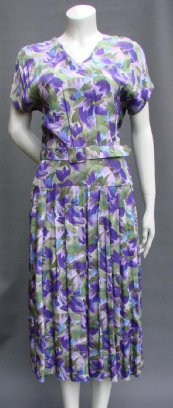 Vintage 1970s/70s Floral DRESS Radley