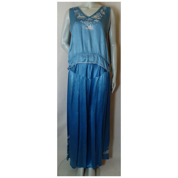AS-Is Vintage 1920s/20s 1930s/30s Chinese Silk PYJ