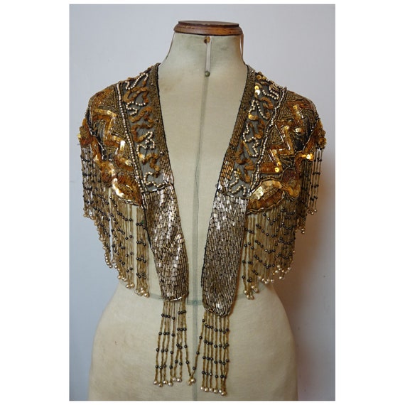 Vintage 1920s/20s 1930s/30s Flapper SEQUIN & BEAD