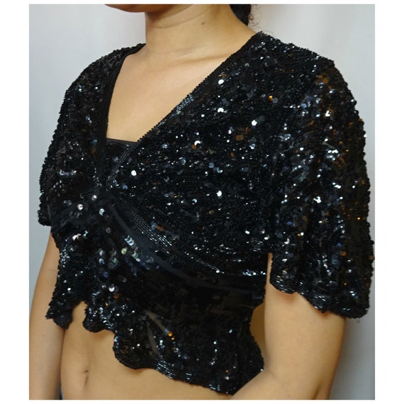 Sequin flapper top hotsell