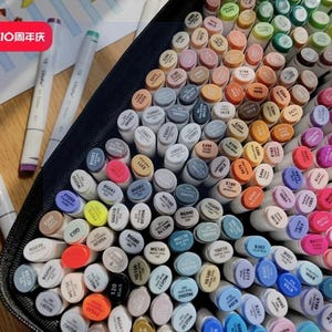 Marcadores Ohuhu de uhandcraft para profesores, estudiantes, niños, dibujo, arte, clase, pintura