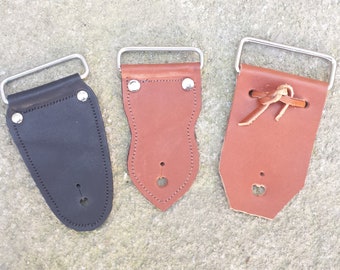 Leather Guitar Strap Kit: DIY 2" Strap with Ends