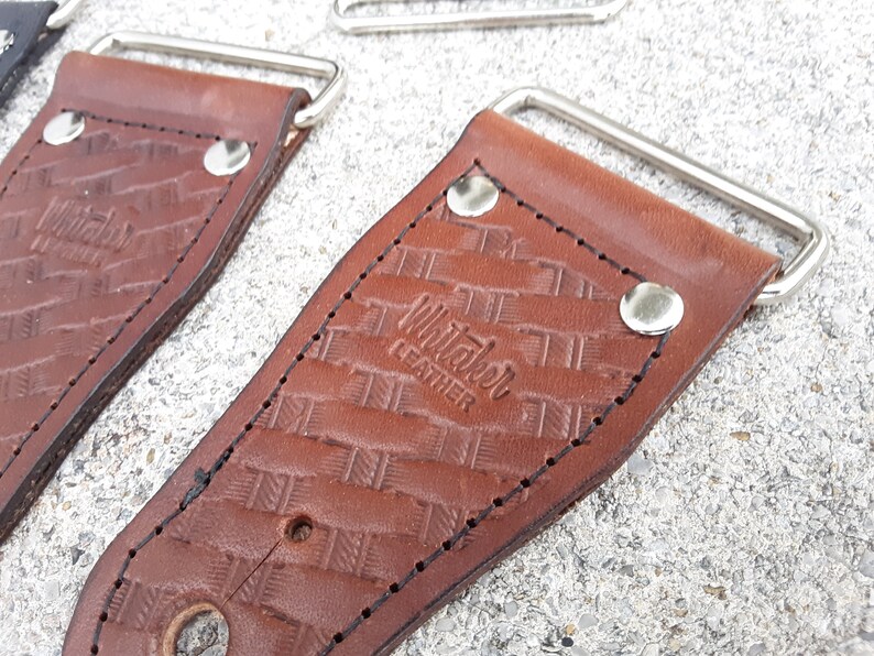 Basket Weave Leather Guitar Strap Kit Perfect DIY Strap Kit Etsy