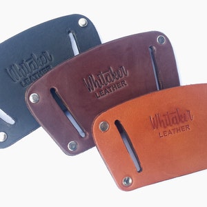 Easy Fit Belt Slide Leather Holster, Personalize Free for Perfect Gift, Made in USA fits 9mm, 380, etc, Father&#39;s Day, Boyfriend Gift