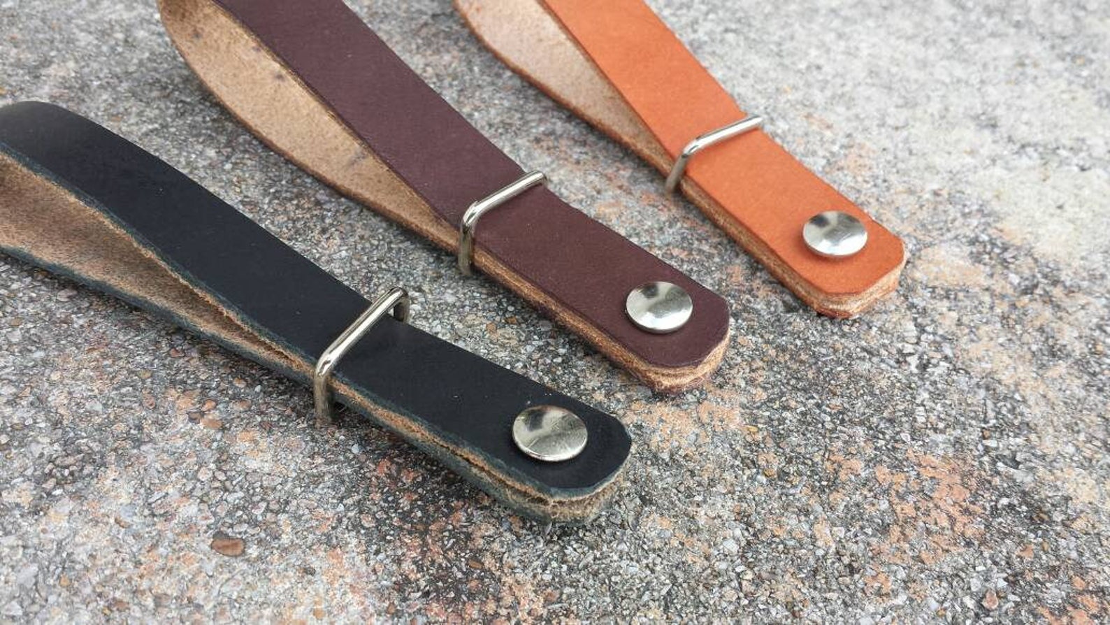 Leather Guitar Strap Adapter Leather Banjo Strap Adapter. Etsy
