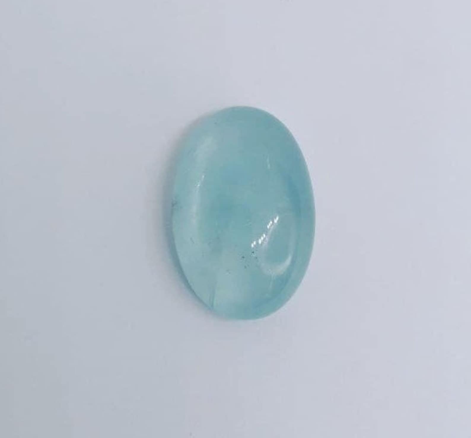 Natural Aquamarine cabochon 30.84 Cts 26X17 MM oval | Etsy